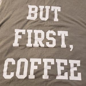 But First Coffee Tank top